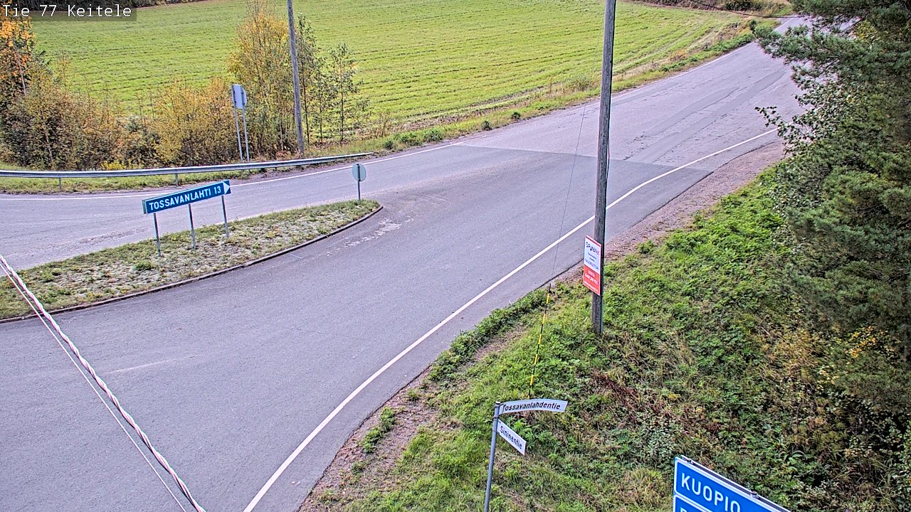 Kelikamerat Kuva Tie 77 Keitele, Keitele, Pohjois-Savo