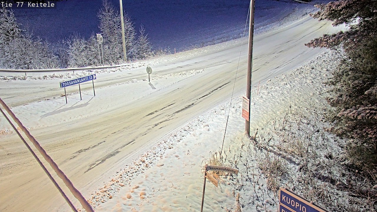 Kelikamerat Kuva Tie 77 Keitele, Keitele, Pohjois-Savo