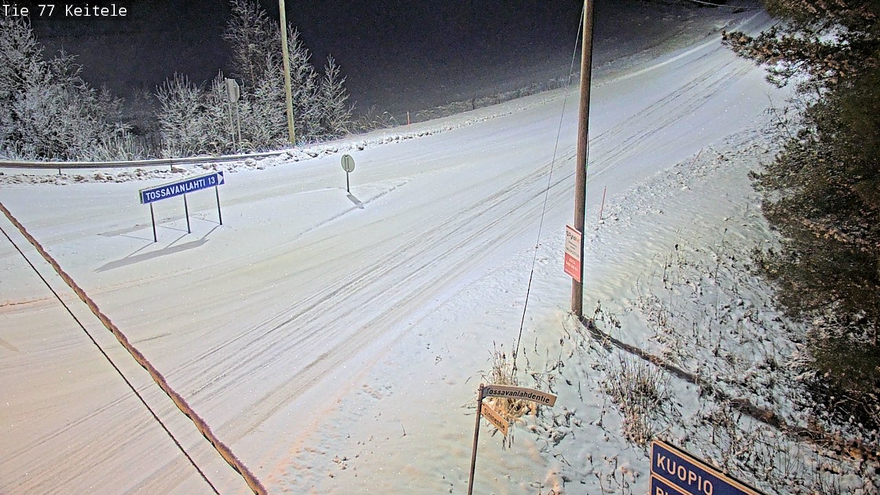 Kelikamerat Kuva Tie 77 Keitele, Keitele, Pohjois-Savo