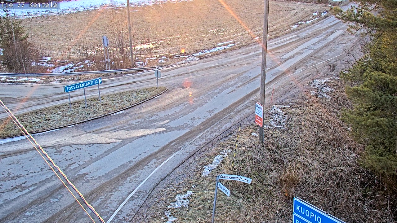 Kelikamerat Kuva Tie 77 Keitele, Keitele, Pohjois-Savo