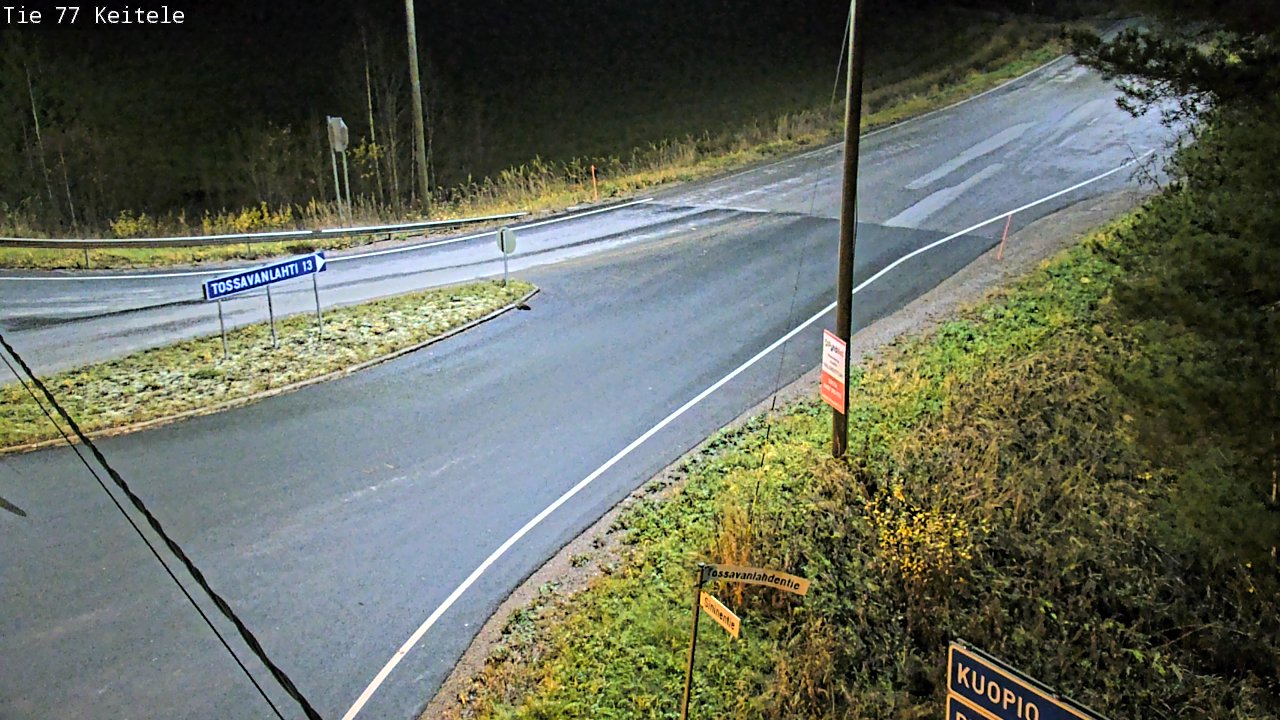Kelikamerat Kuva Tie 77 Keitele, Keitele, Pohjois-Savo