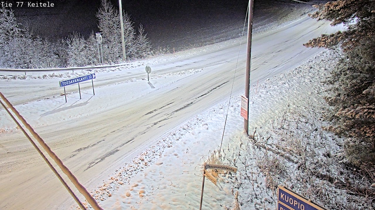 Kelikamerat Kuva Tie 77 Keitele, Keitele, Pohjois-Savo