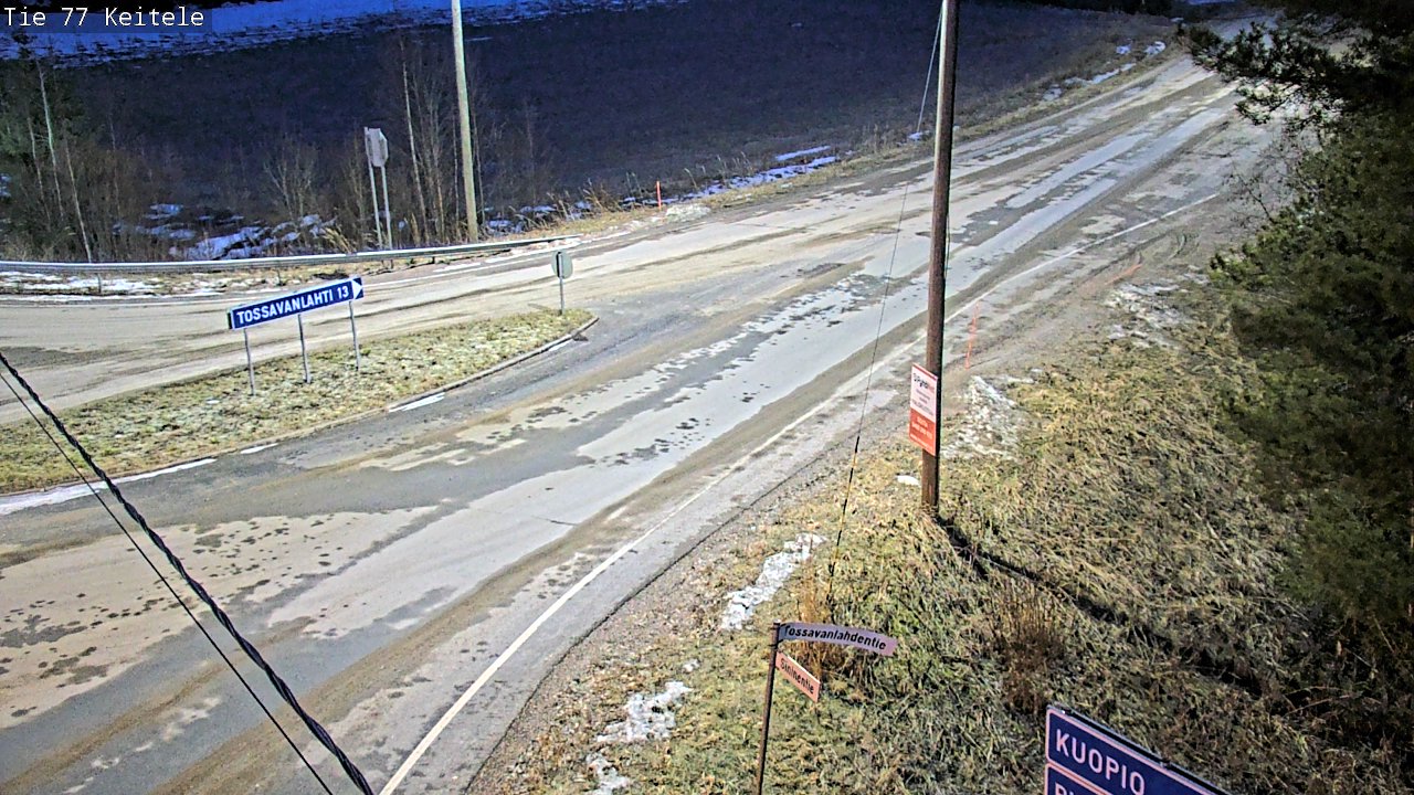 Kelikamerat Kuva Tie 77 Keitele, Keitele, Pohjois-Savo