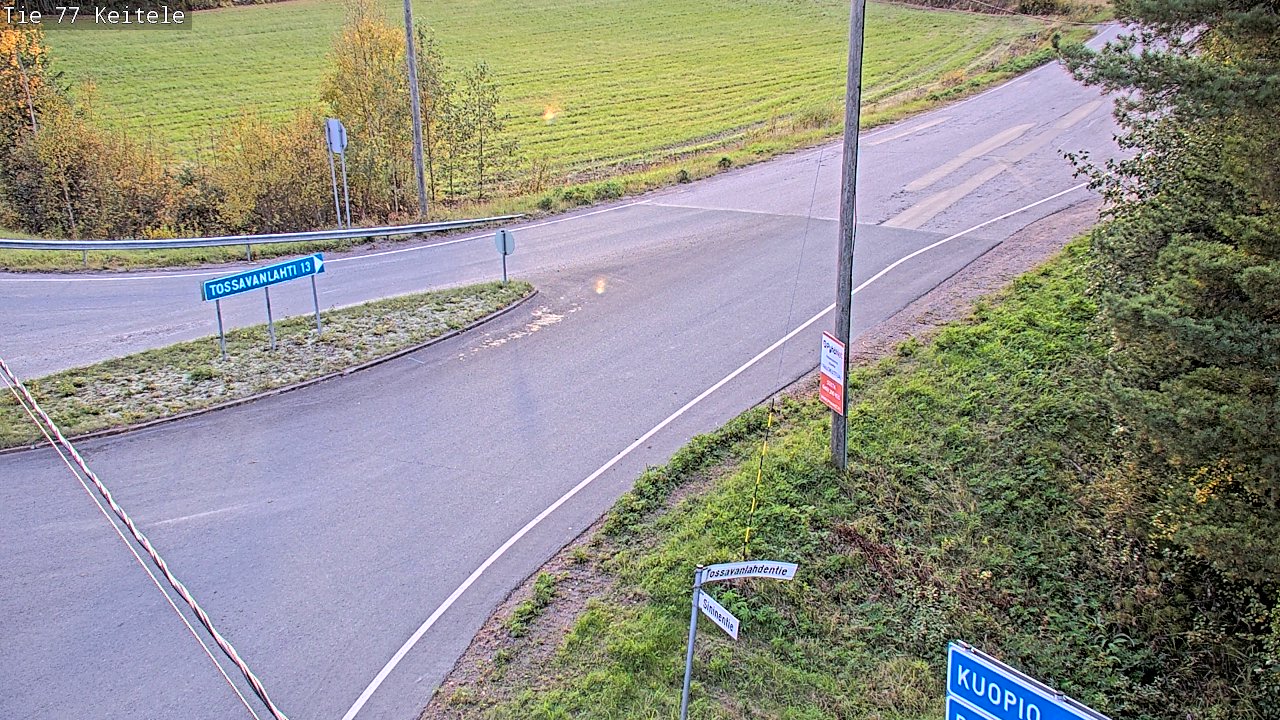 Kelikamerat Kuva Tie 77 Keitele, Keitele, Pohjois-Savo