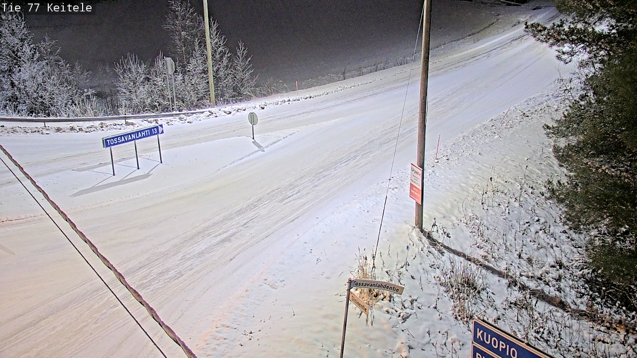 Kelikamerat Kuva Tie 77 Keitele, Keitele, Pohjois-Savo
