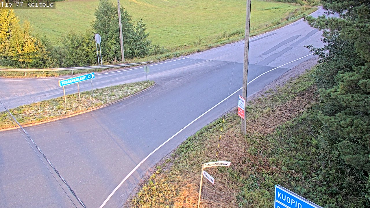 Kelikamerat Kuva Tie 77 Keitele, Keitele, Pohjois-Savo