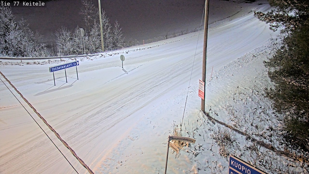 Kelikamerat Kuva Tie 77 Keitele, Keitele, Pohjois-Savo