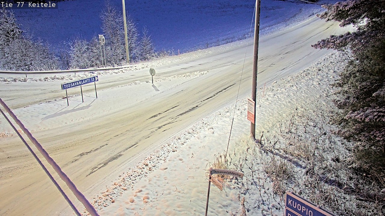 Kelikamerat Kuva Tie 77 Keitele, Keitele, Pohjois-Savo
