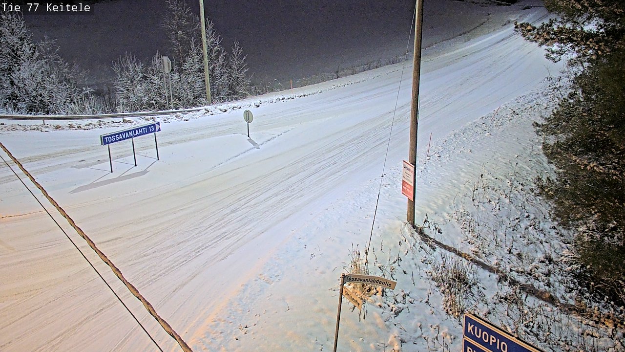 Kelikamerat Kuva Tie 77 Keitele, Keitele, Pohjois-Savo