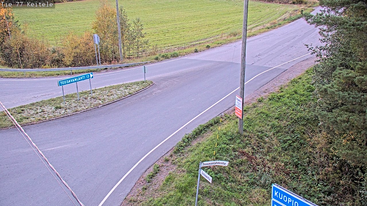 Kelikamerat Kuva Tie 77 Keitele, Keitele, Pohjois-Savo