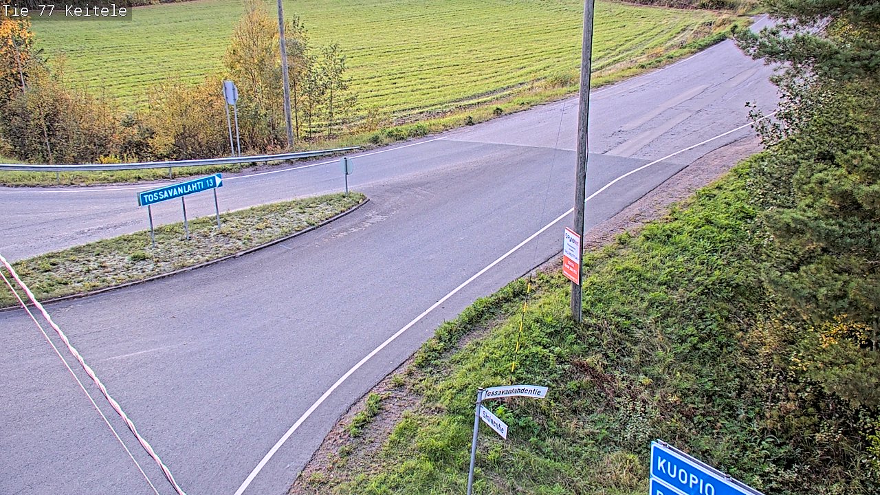 Kelikamerat Kuva Tie 77 Keitele, Keitele, Pohjois-Savo