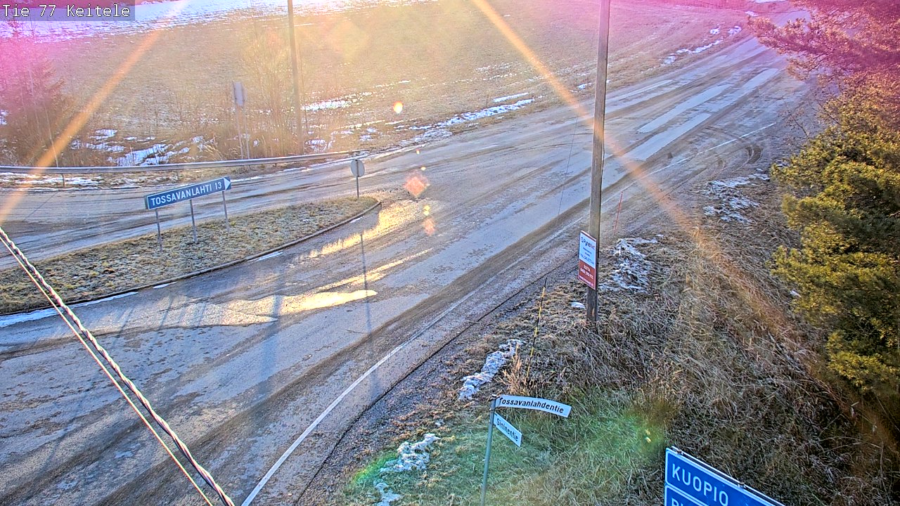 Kelikamerat Kuva Tie 77 Keitele, Keitele, Pohjois-Savo