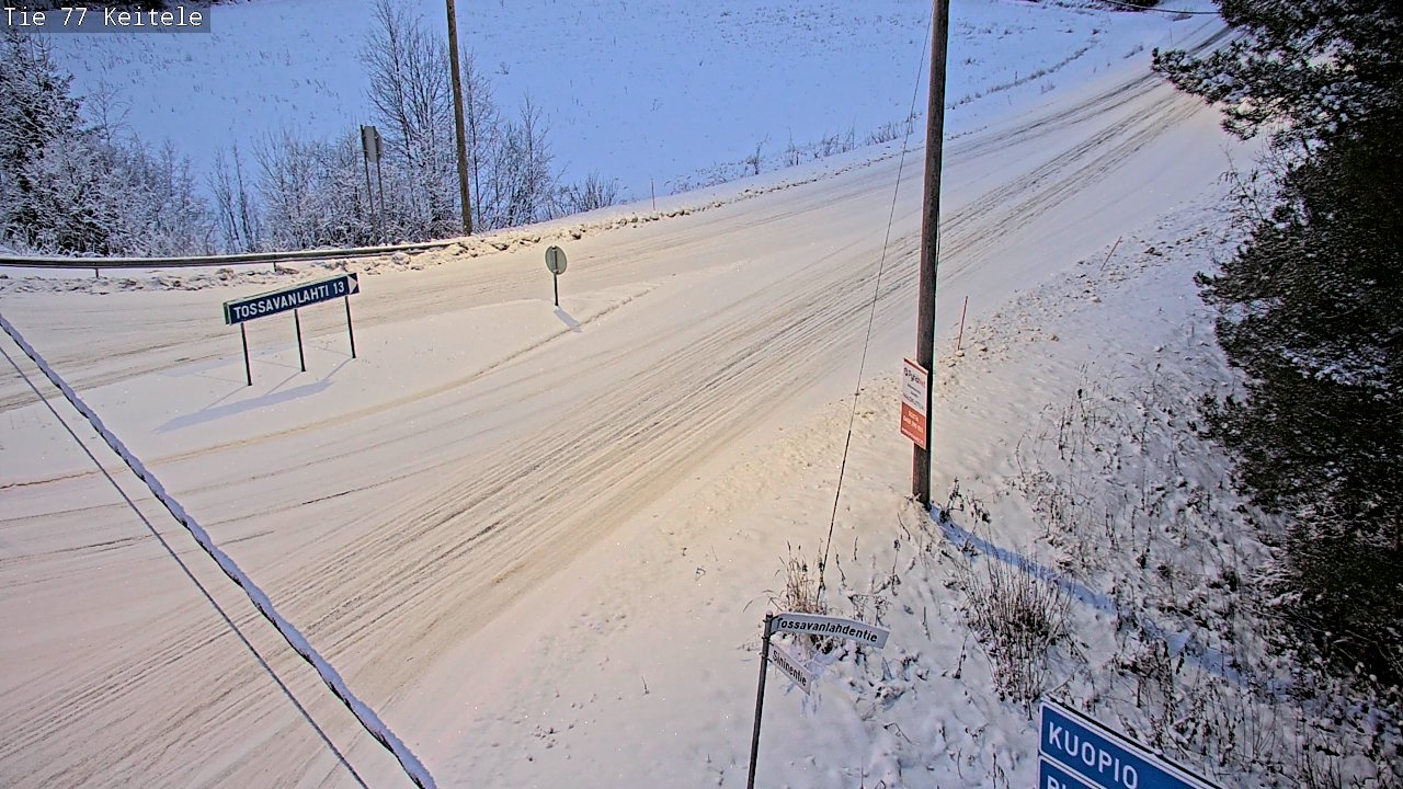 Kelikamerat Kuva Tie 77 Keitele, Keitele, Pohjois-Savo