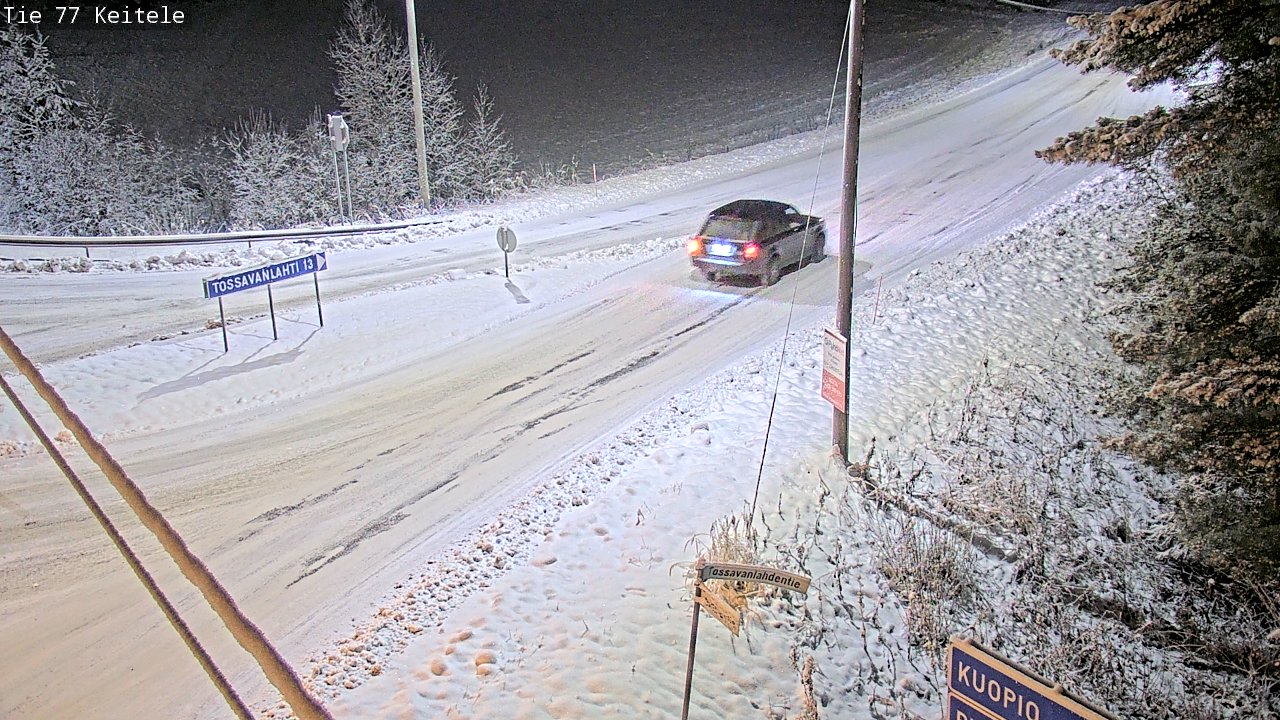 Kelikamerat Kuva Tie 77 Keitele, Keitele, Pohjois-Savo