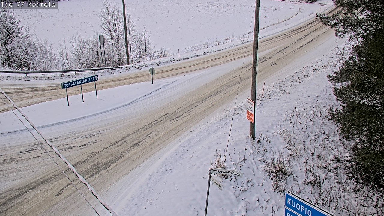 Kelikamerat Kuva Tie 77 Keitele, Keitele, Pohjois-Savo