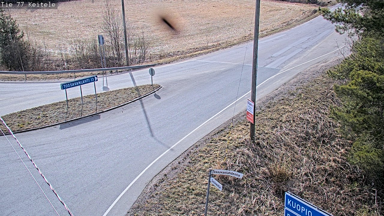 Weather Camera Image Road 77 Keitele, Keitele, Pohjois-Savo
