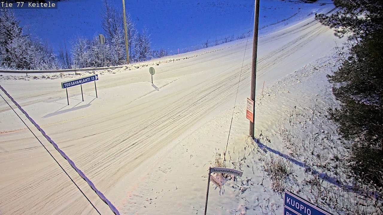 Kelikamerat Kuva Tie 77 Keitele, Keitele, Pohjois-Savo