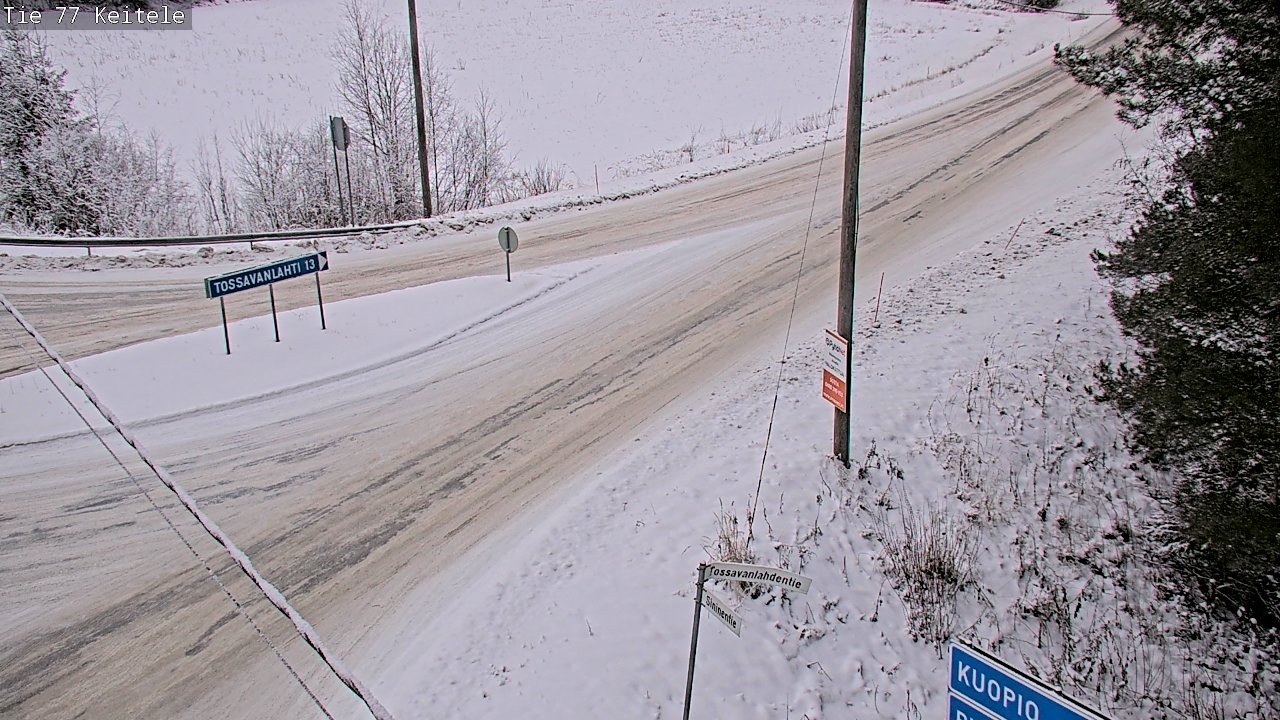 Kelikamerat Kuva Tie 77 Keitele, Keitele, Pohjois-Savo