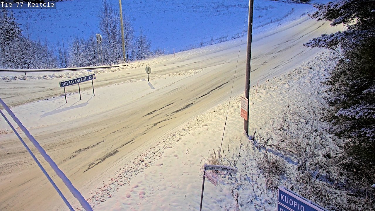 Kelikamerat Kuva Tie 77 Keitele, Keitele, Pohjois-Savo