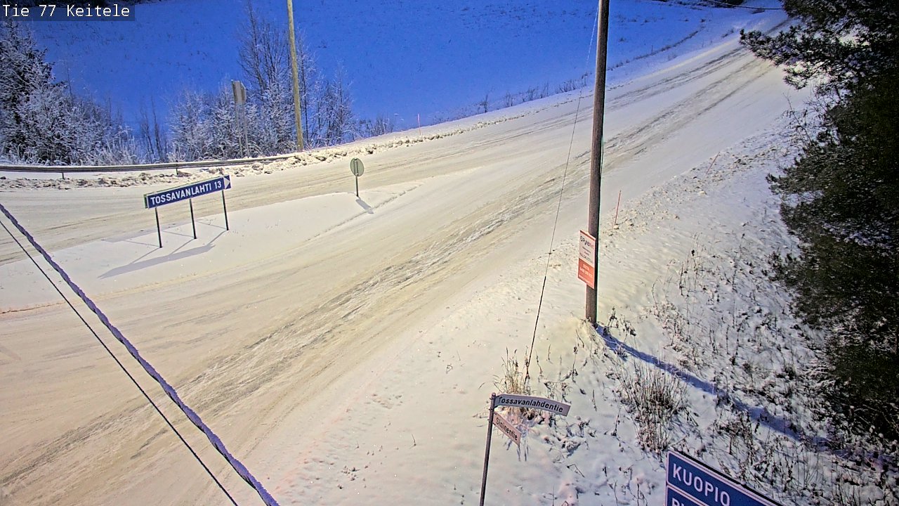 Kelikamerat Kuva Tie 77 Keitele, Keitele, Pohjois-Savo