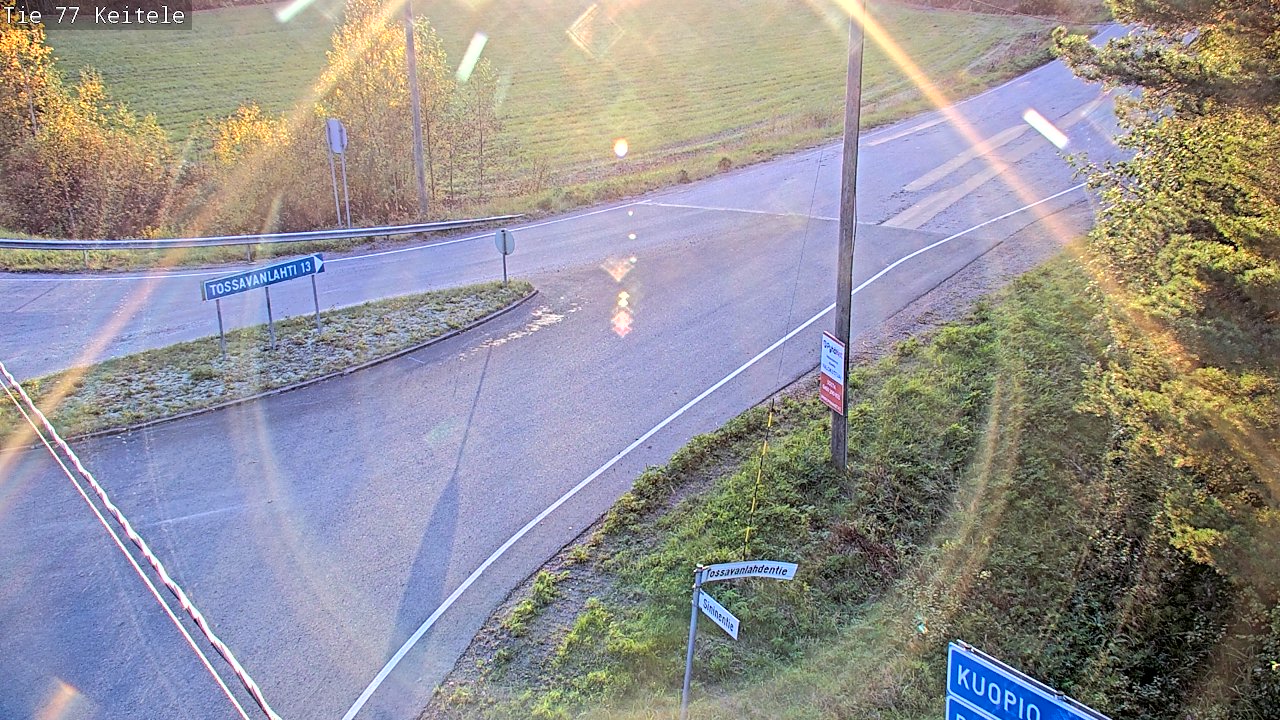 Kelikamerat Kuva Tie 77 Keitele, Keitele, Pohjois-Savo