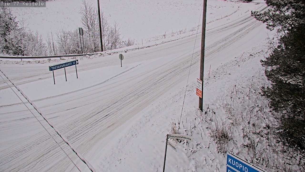 Kelikamerat Kuva Tie 77 Keitele, Keitele, Pohjois-Savo