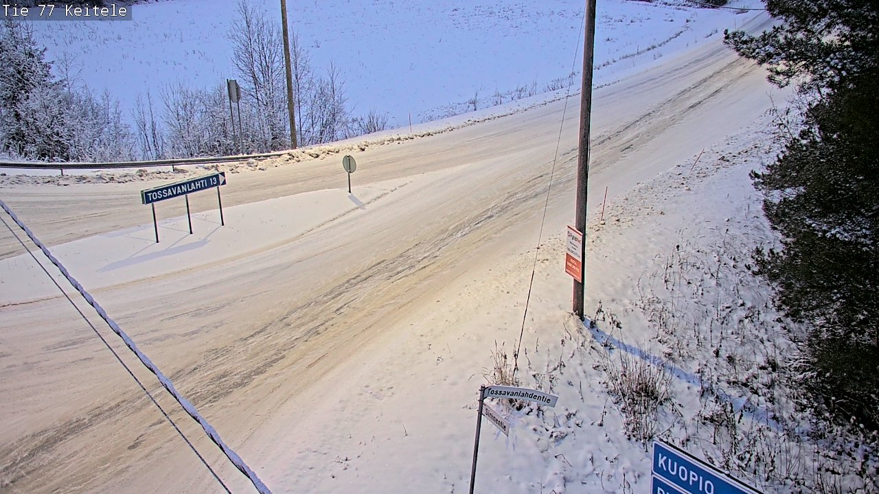 Kelikamerat Kuva Tie 77 Keitele, Keitele, Pohjois-Savo