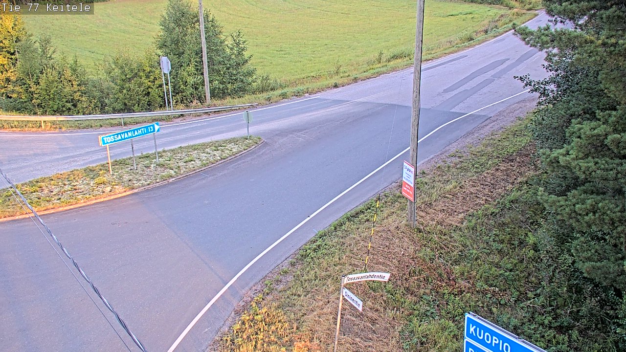 Kelikamerat Kuva Tie 77 Keitele, Keitele, Pohjois-Savo