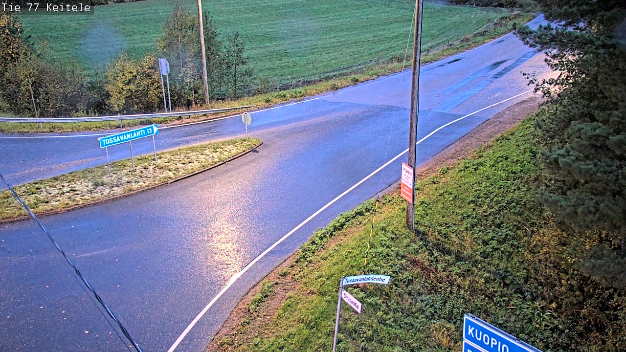 Kelikamerat Kuva Tie 77 Keitele, Keitele, Pohjois-Savo