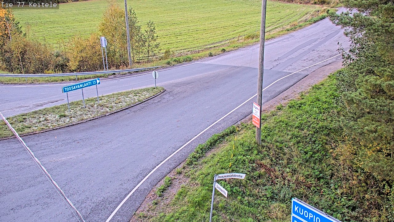 Kelikamerat Kuva Tie 77 Keitele, Keitele, Pohjois-Savo