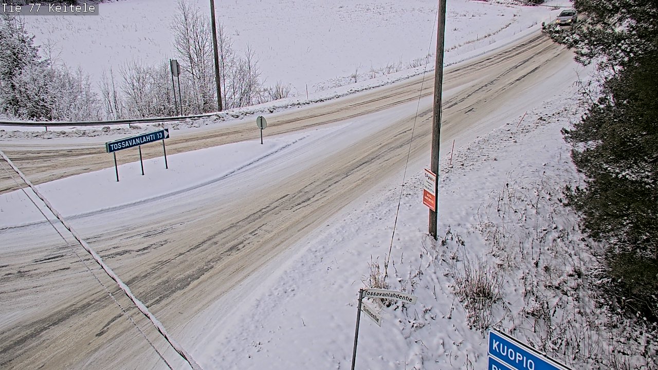Kelikamerat Kuva Tie 77 Keitele, Keitele, Pohjois-Savo