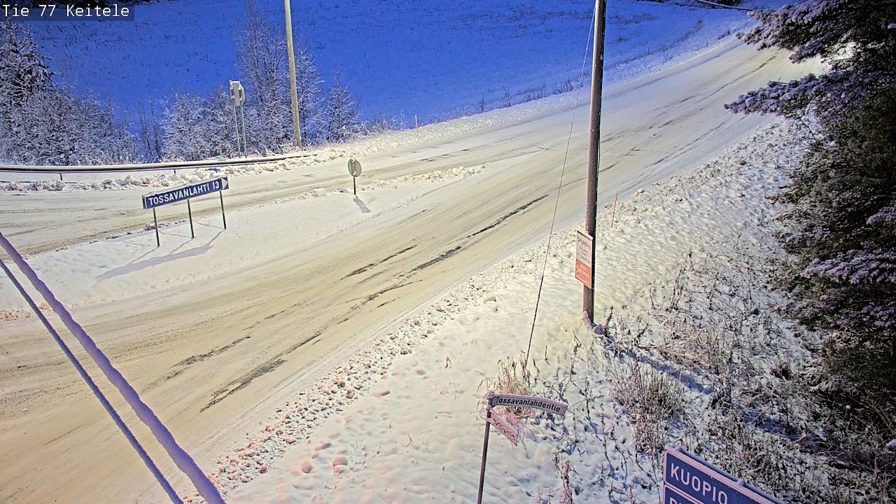 Kelikamerat Kuva Tie 77 Keitele, Keitele, Pohjois-Savo