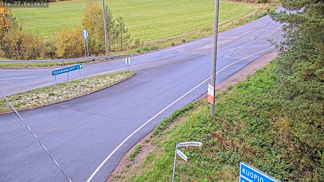Kelikamerat Kuva Tie 77 Keitele, Keitele, Pohjois-Savo
