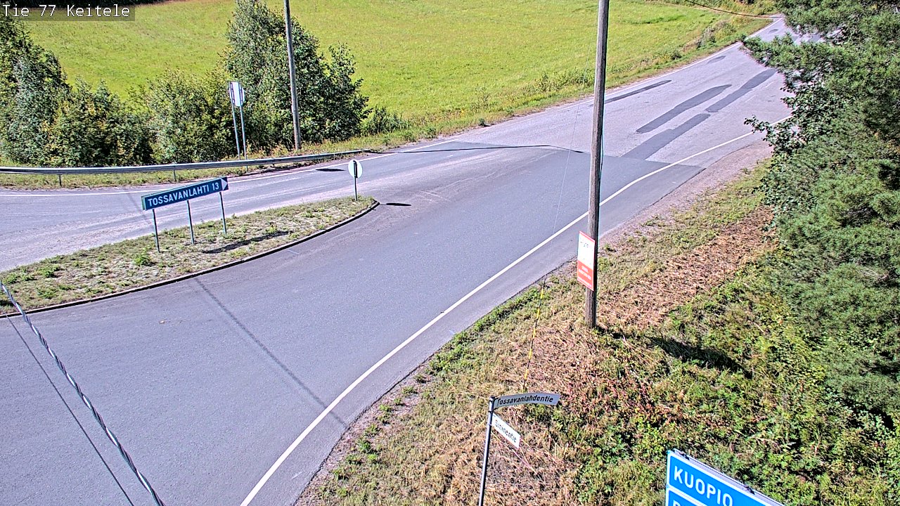 Kelikamerat Kuva Tie 77 Keitele, Keitele, Pohjois-Savo