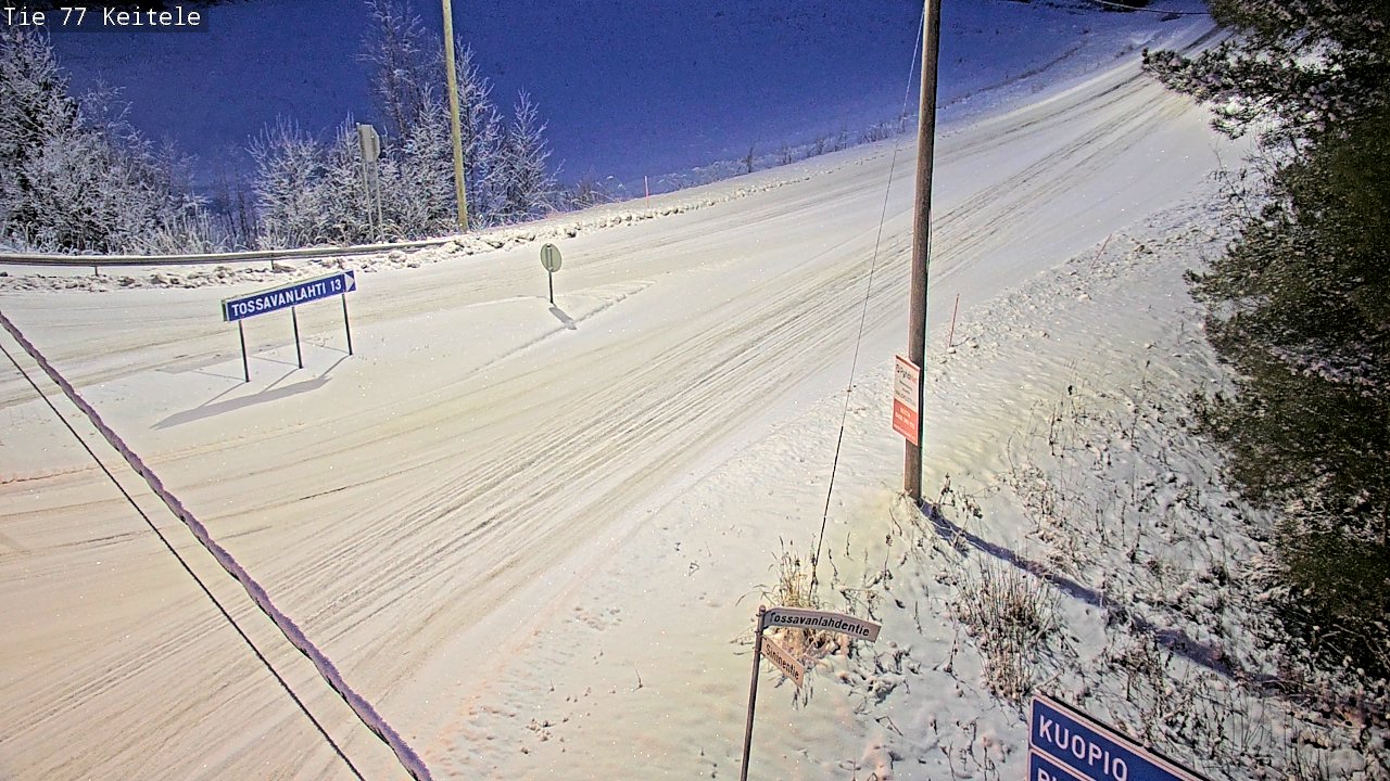 Kelikamerat Kuva Tie 77 Keitele, Keitele, Pohjois-Savo