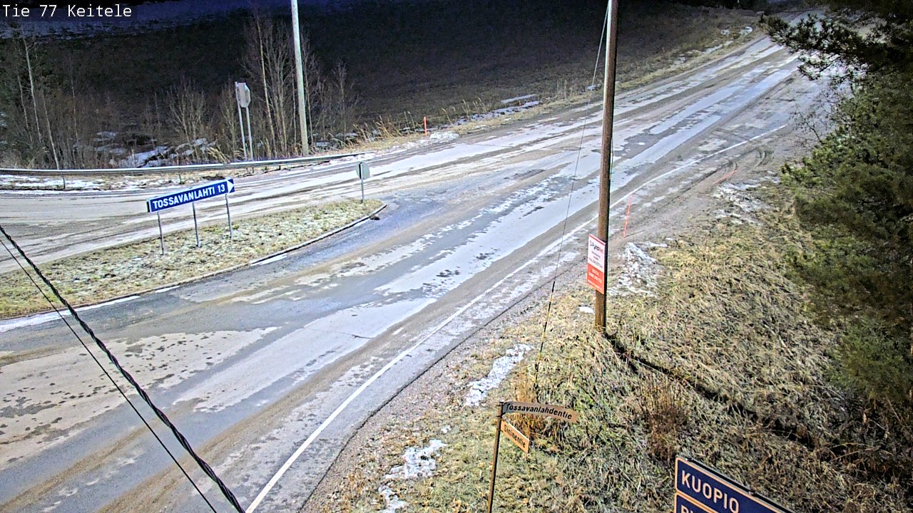 Kelikamerat Kuva Tie 77 Keitele, Keitele, Pohjois-Savo