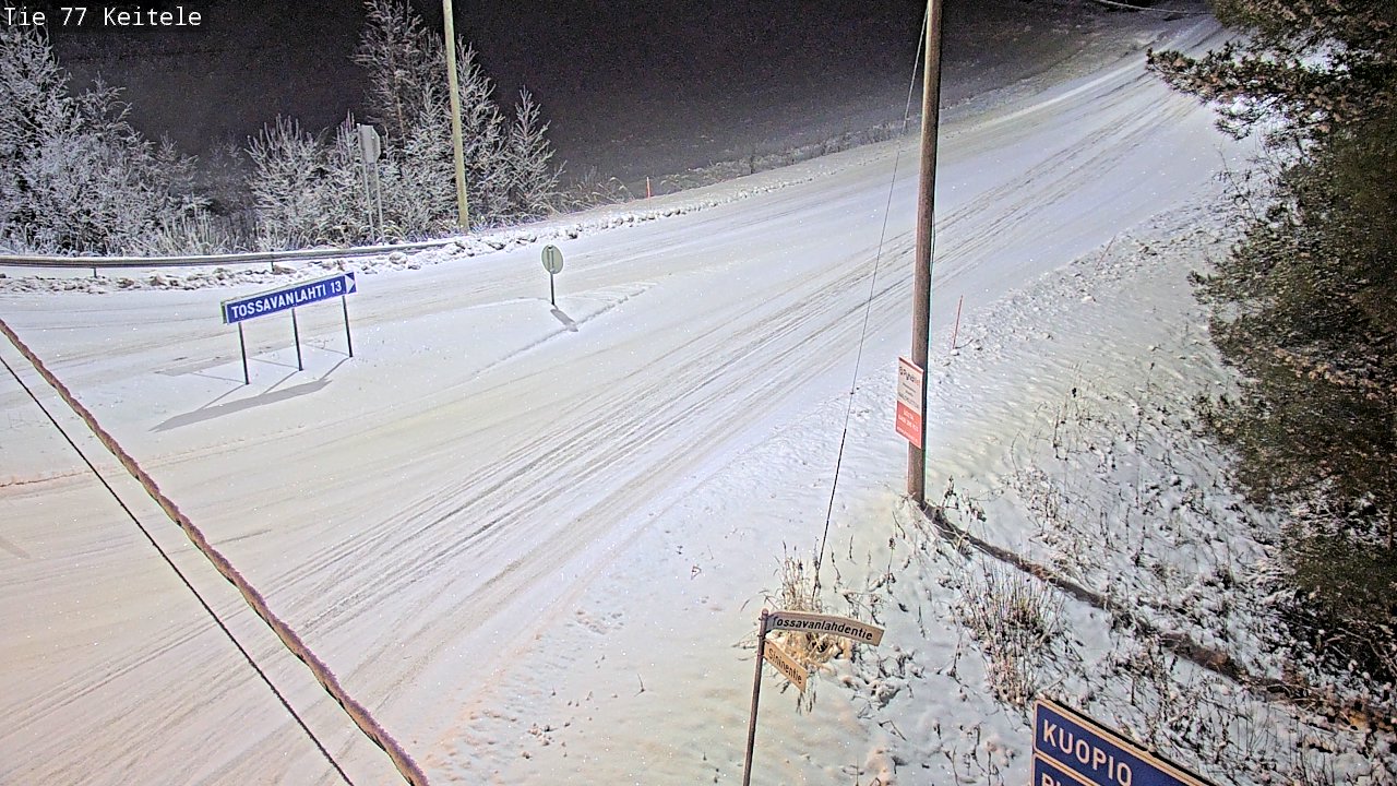 Kelikamerat Kuva Tie 77 Keitele, Keitele, Pohjois-Savo
