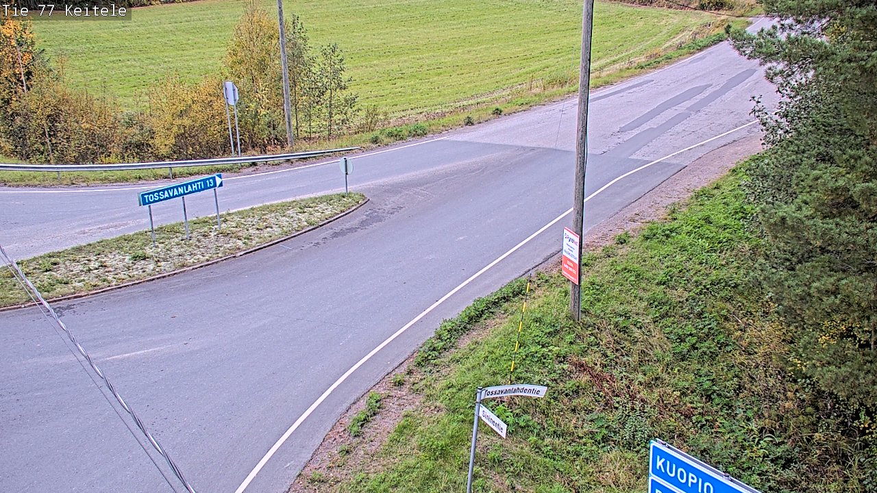 Kelikamerat Kuva Tie 77 Keitele, Keitele, Pohjois-Savo