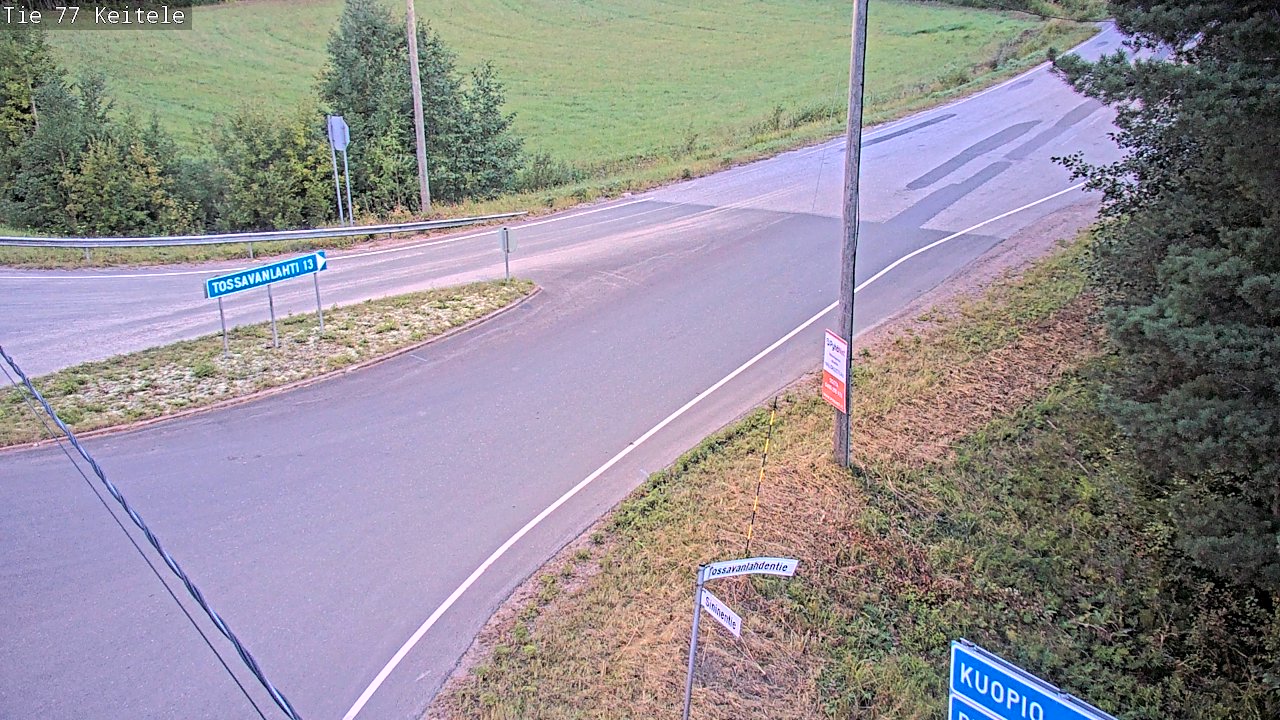Kelikamerat Kuva Tie 77 Keitele, Keitele, Pohjois-Savo