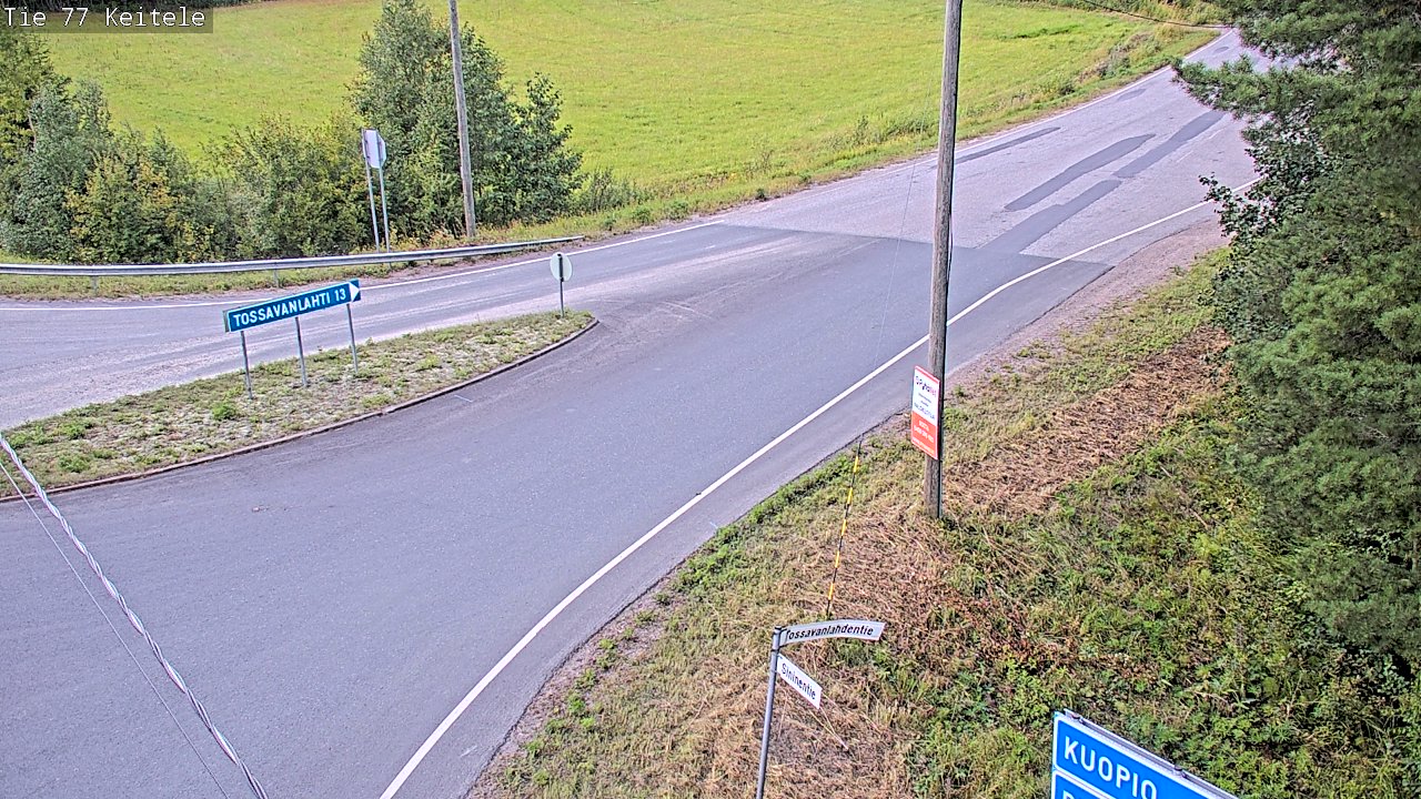 Kelikamerat Kuva Tie 77 Keitele, Keitele, Pohjois-Savo