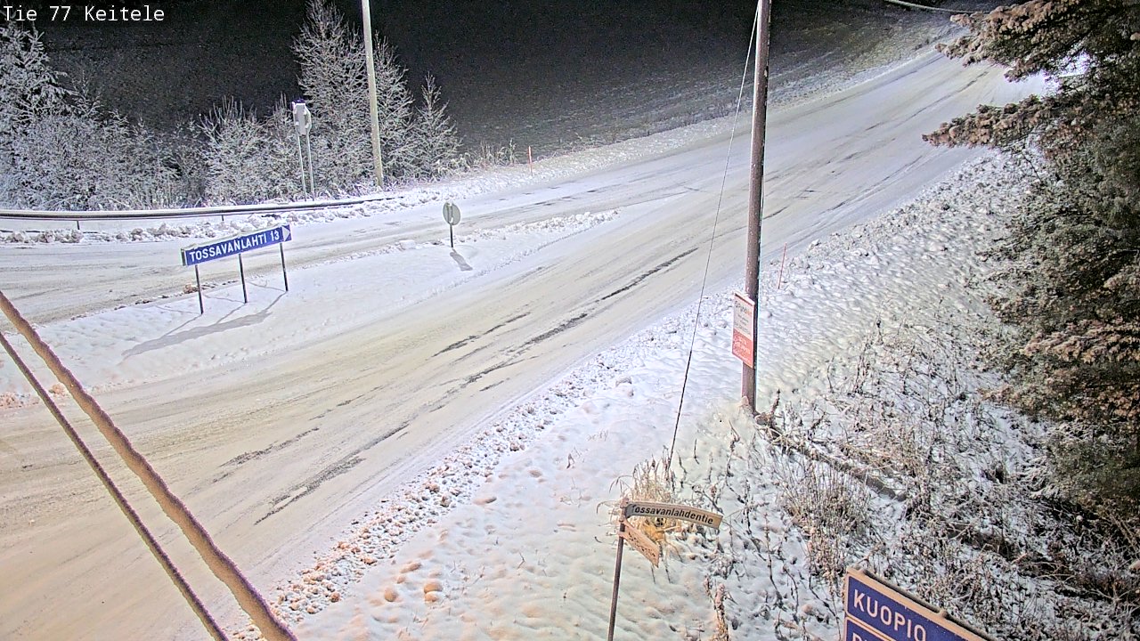 Kelikamerat Kuva Tie 77 Keitele, Keitele, Pohjois-Savo