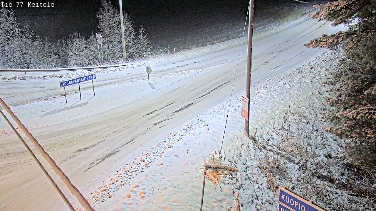 Kelikamerat Kuva Tie 77 Keitele, Keitele, Pohjois-Savo