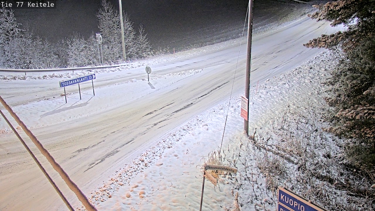 Kelikamerat Kuva Tie 77 Keitele, Keitele, Pohjois-Savo
