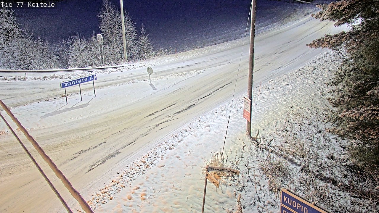 Kelikamerat Kuva Tie 77 Keitele, Keitele, Pohjois-Savo