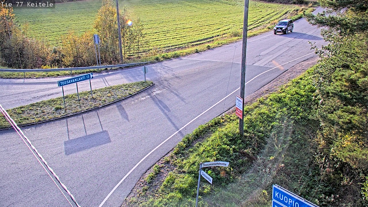 Kelikamerat Kuva Tie 77 Keitele, Keitele, Pohjois-Savo
