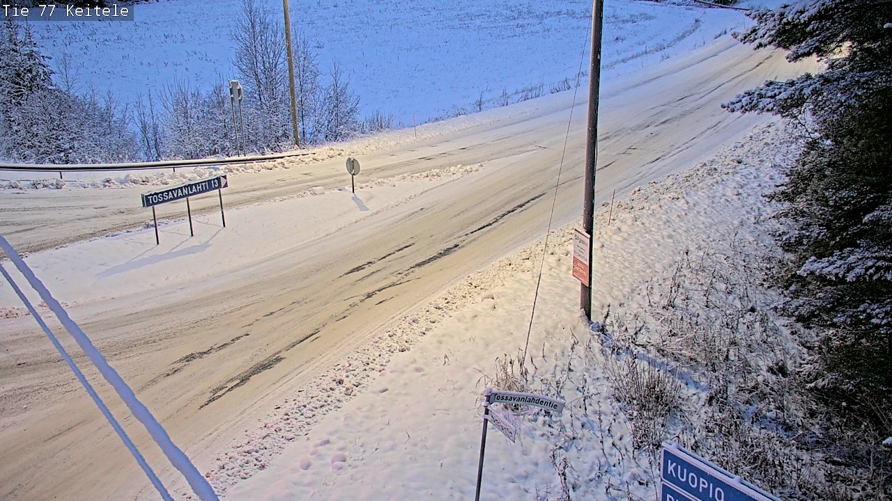 Kelikamerat Kuva Tie 77 Keitele, Keitele, Pohjois-Savo