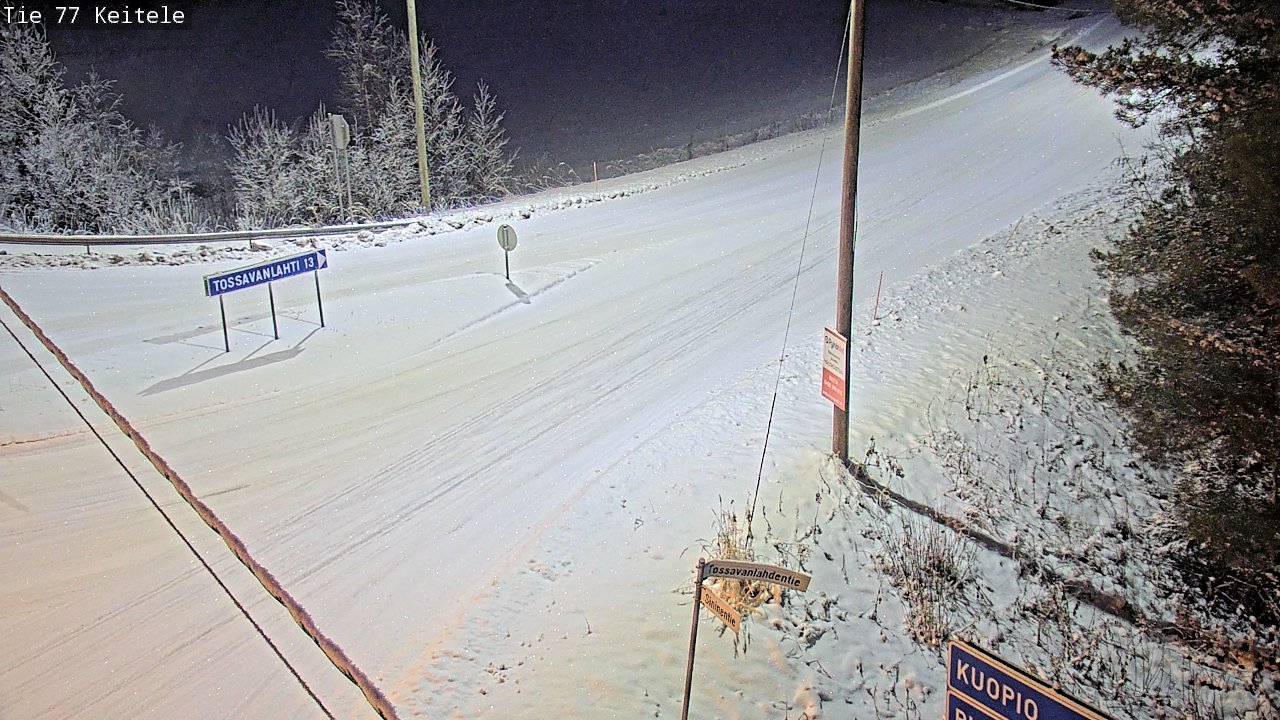 Kelikamerat Kuva Tie 77 Keitele, Keitele, Pohjois-Savo