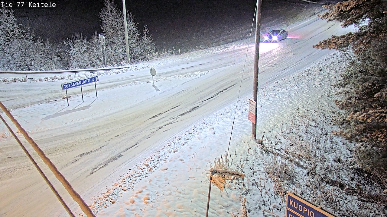 Kelikamerat Kuva Tie 77 Keitele, Keitele, Pohjois-Savo