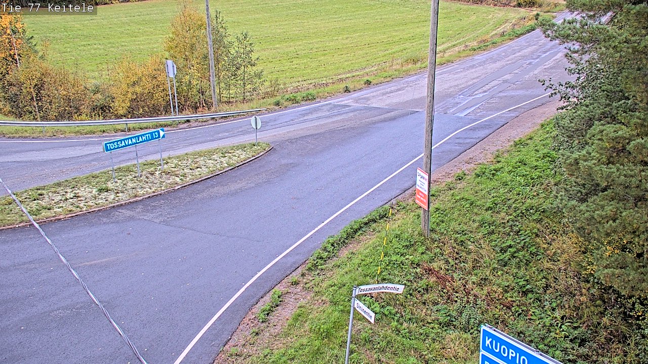 Kelikamerat Kuva Tie 77 Keitele, Keitele, Pohjois-Savo