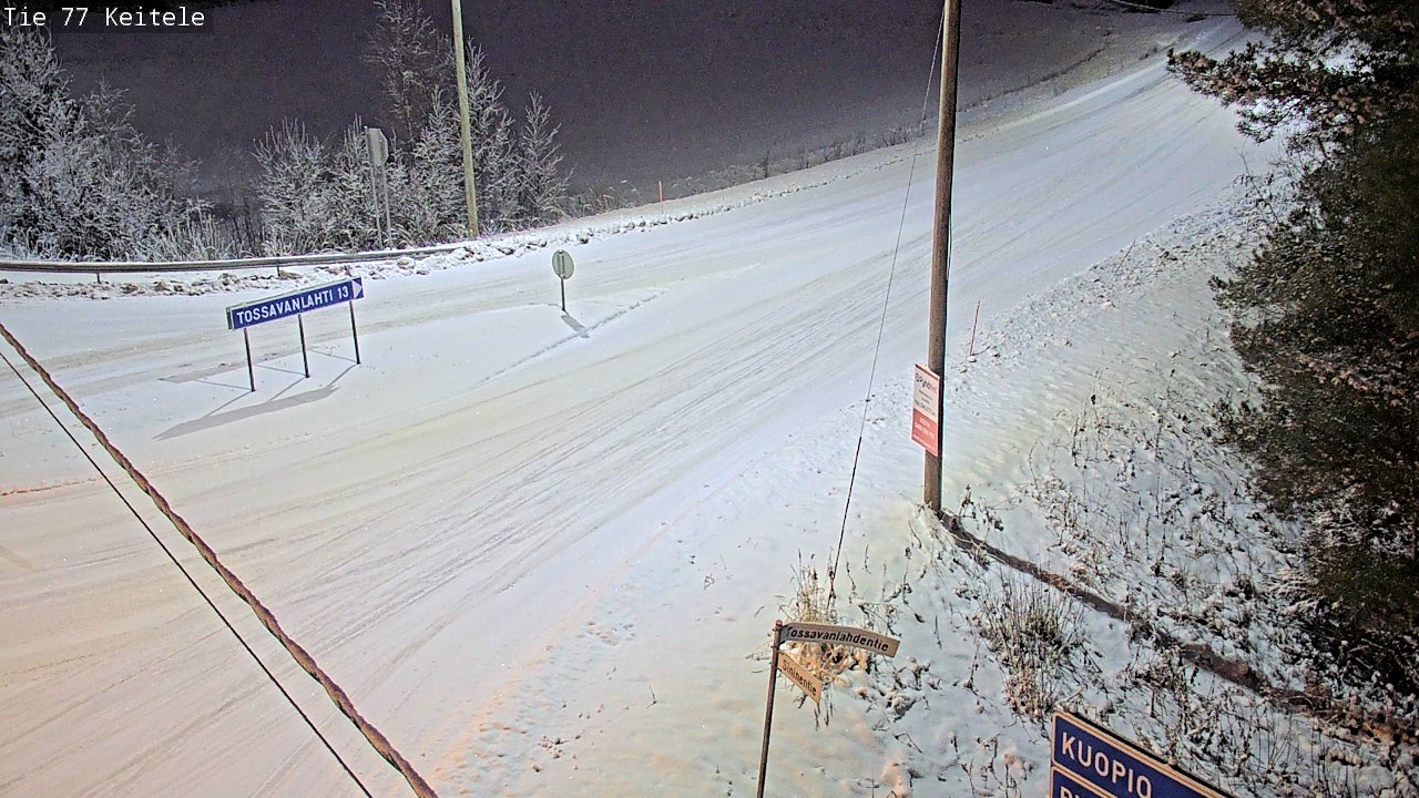 Kelikamerat Kuva Tie 77 Keitele, Keitele, Pohjois-Savo